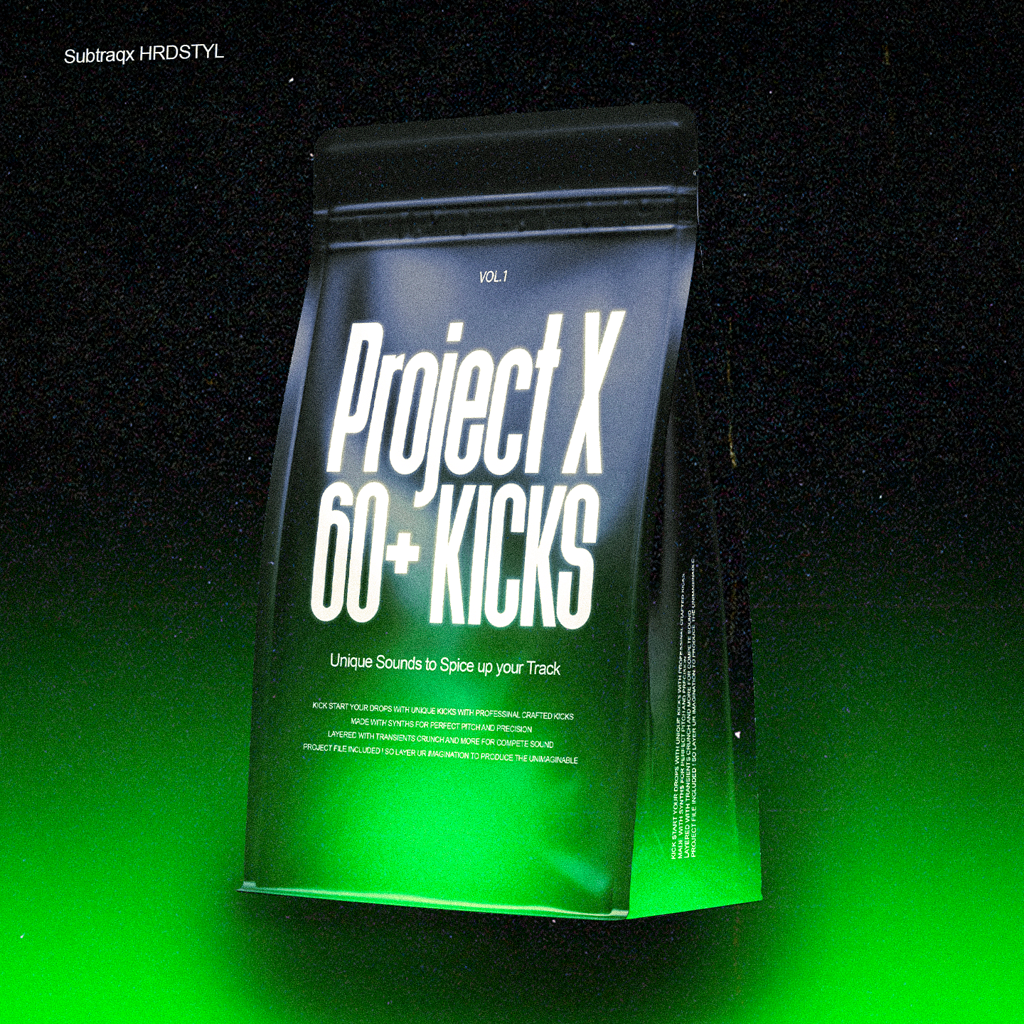 PROJECT X KICKS | HARDSTYLE KICK PACK VOL.1